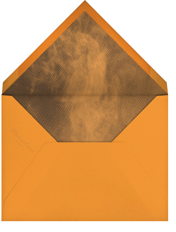 Handpainted Pumpkin - Paperless Post - Envelope