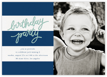 First Birthday And Baby Birthday Invitations Online At Paperless Post