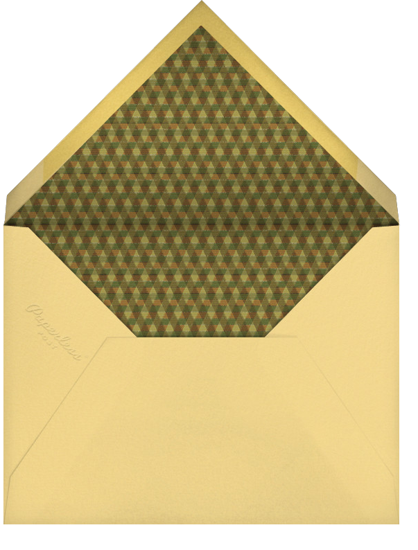 Horn of Plenty (Greeting) - Paperless Post - Envelope