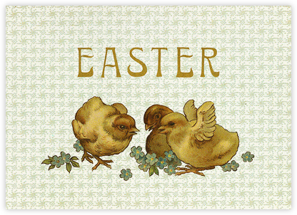 Easter Hatchlings - John Derian - Easter Cards