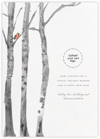 Birchwood - Paperless Post - Business Holiday & Christmas Cards