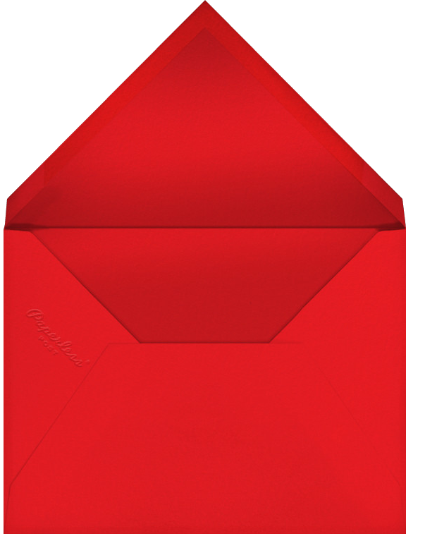 Classic Cutouts (Tall Inset) - Gold - Paperless Post - Envelope