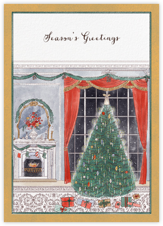 Holiday Hall - Paperless Post - Watercolor Christmas Cards