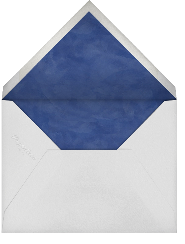 Floral Trellis II - Blue/White - Oscar de la Renta - Envelope