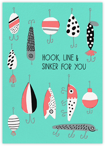 Hook, Line, and Sinker - Hello!Lucky - Valentine's Day Cards