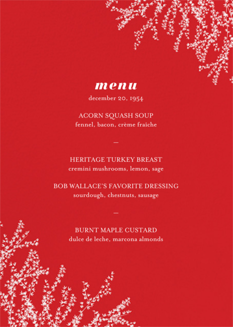 Forsythia Menu Red Send Online Instantly Track Opens