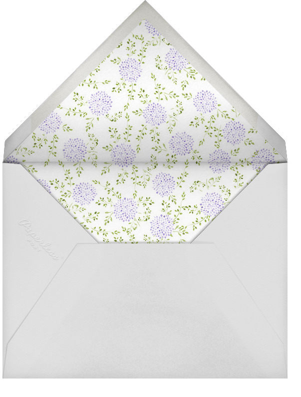 Dahlias (Stationery) - Purple - Paperless Post - Envelope