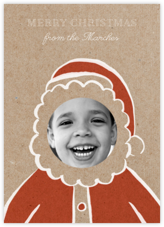 Santa Doodle - Paperless Post - Christmas Cards