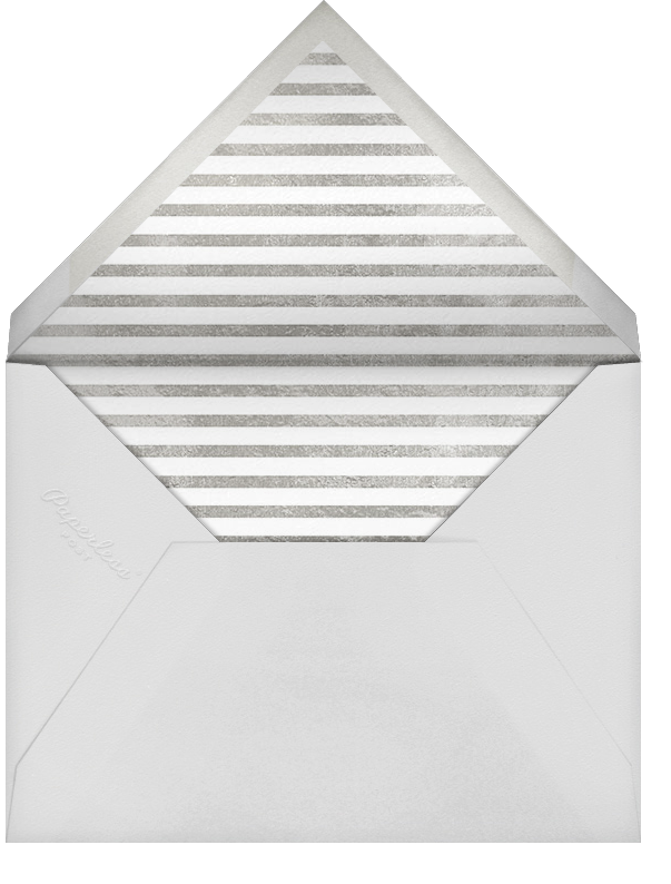Imprint - Black/Silver - Paperless Post - Envelope