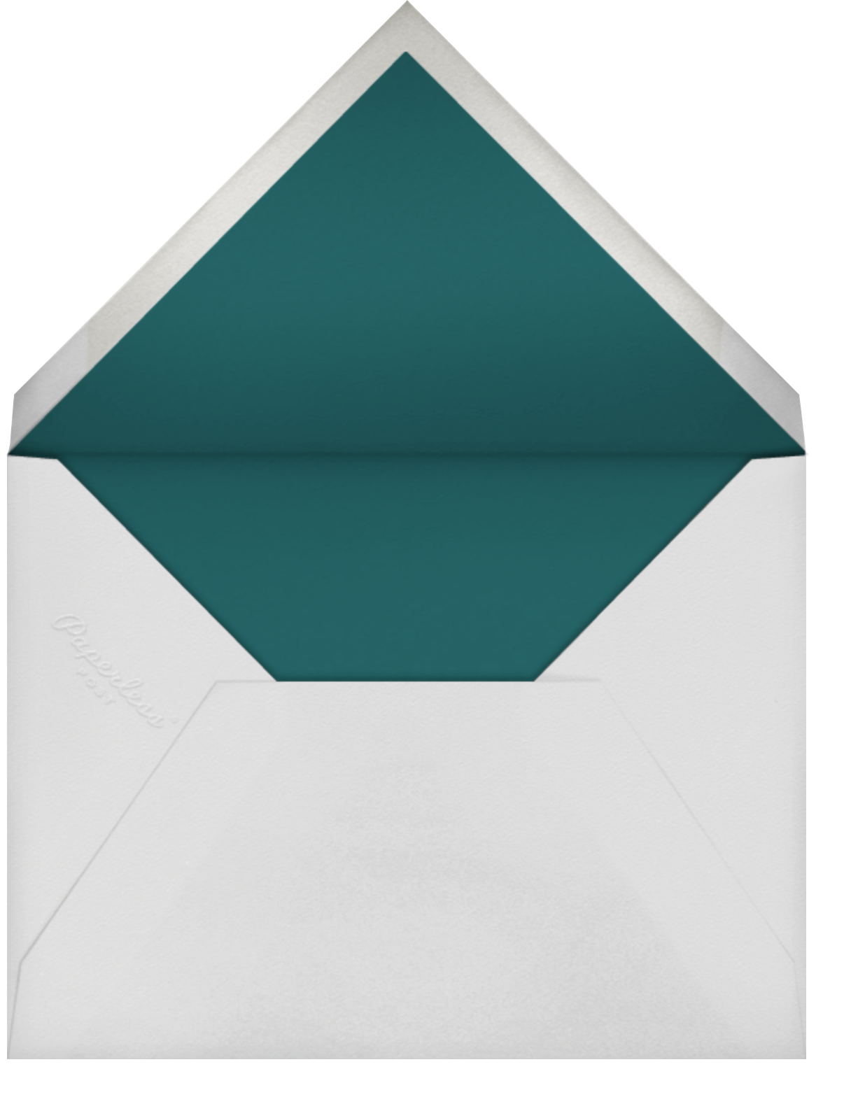 Mint (Save the Date) - Paperless Post - Envelope