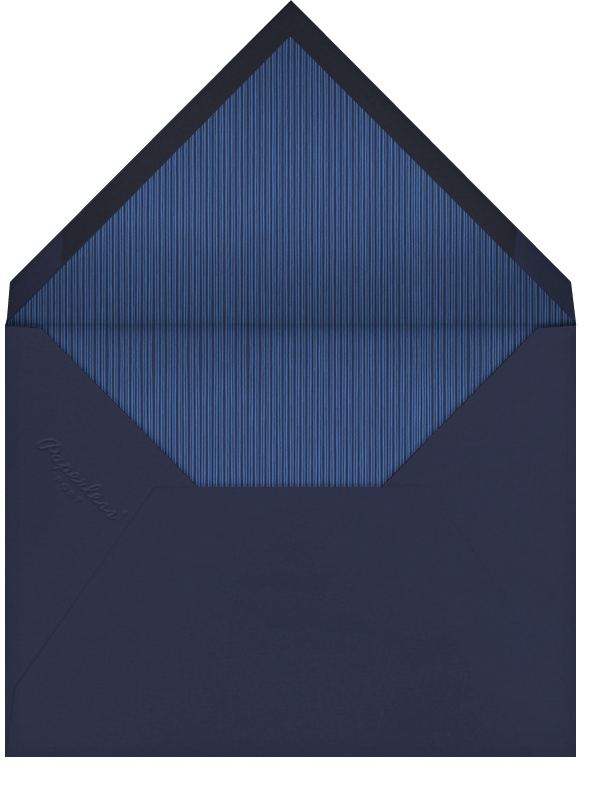 Forsythia - Navy - Paperless Post - Envelope