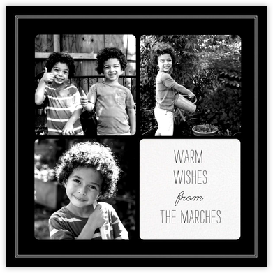 Window Pane - Pitch - Paperless Post - Holiday Photo Cards 