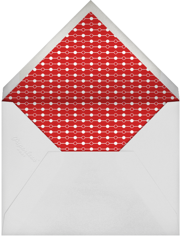 Ampersand Banner - Red - Paperless Post - Envelope