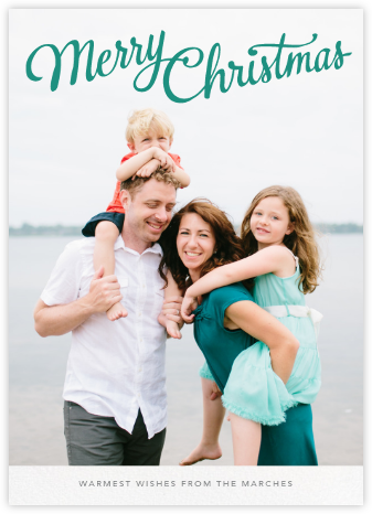 Christmas Classic (Tall) - Paperless Post - Photo Christmas Cards 