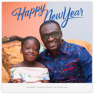 New Year Classic (Square) - Paperless Post - New Year Cards 