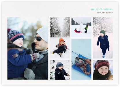Christmas Digest (Horizontal) - Paperless Post - Christmas Cards 2022