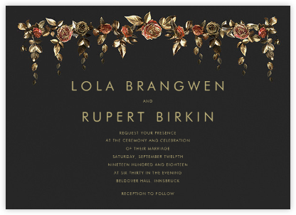 Fontainebleau (Invitation) - Paperless Post - Romantic wedding invitations 