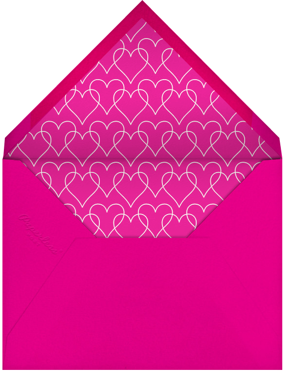 Full Bleed Heart (Single-Sided) - Paperless Post - Envelope