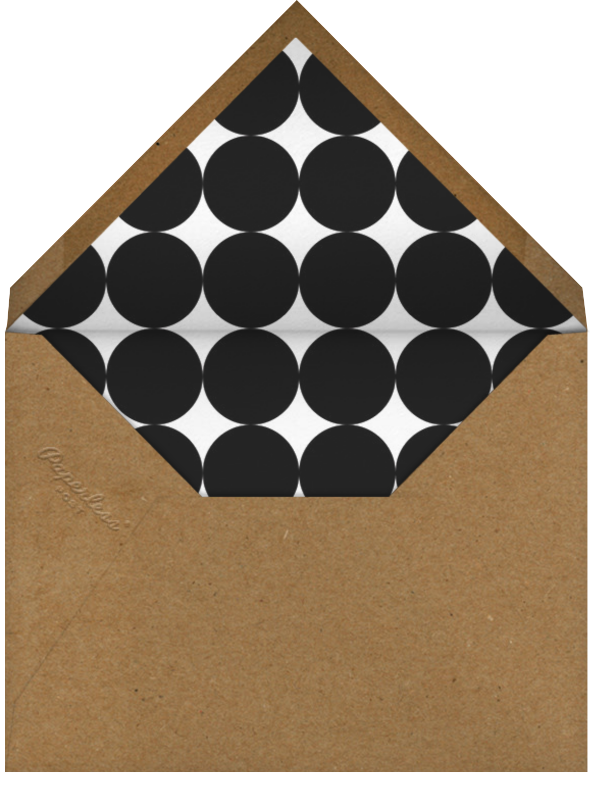 Painted Circle - Paperless Post - Envelope
