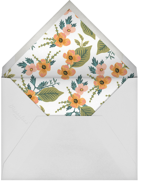 October Herbarium (Photo Save the Date) - Rifle Paper Co. - Envelope