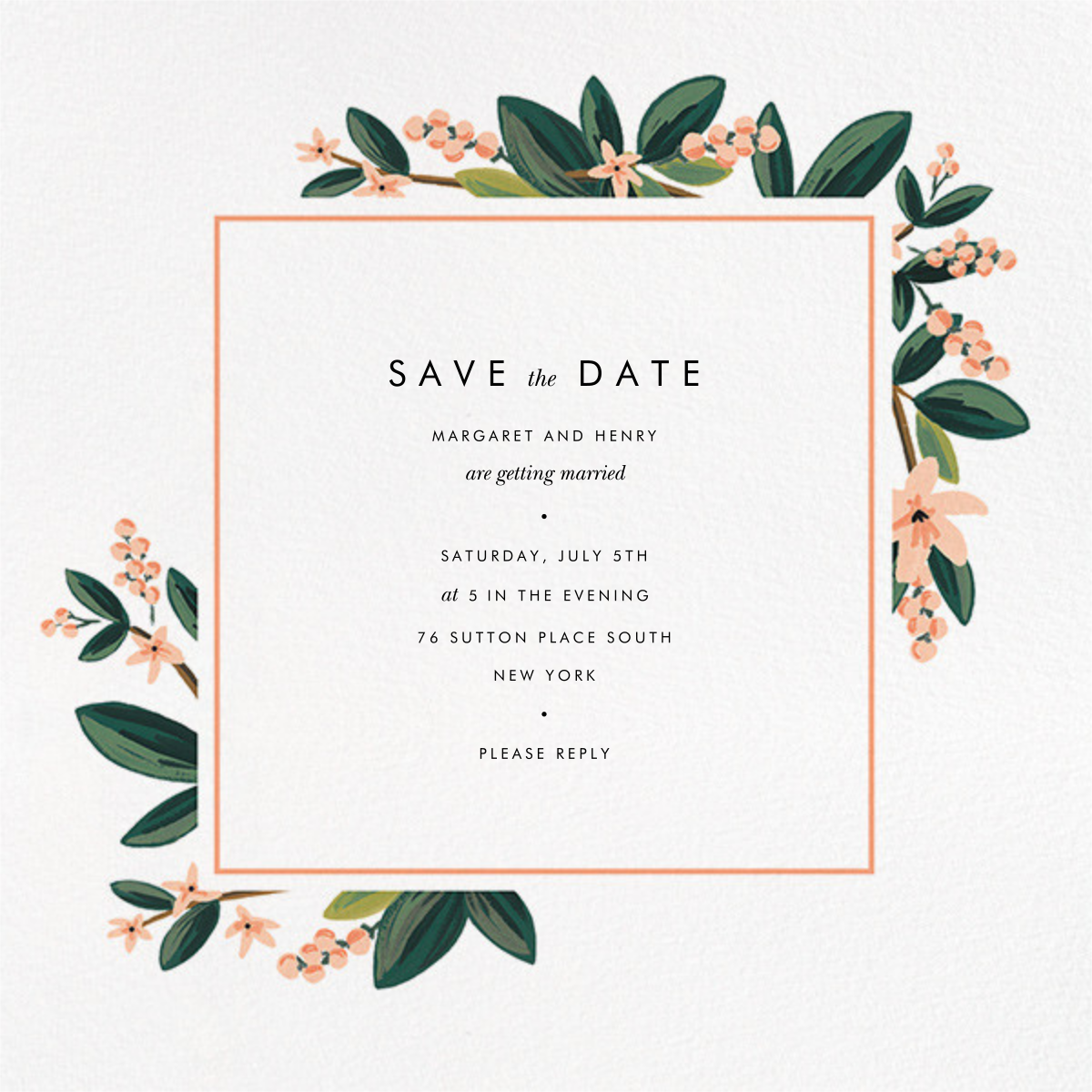 November Herbarium (Save the Date) | Send online instantly ...