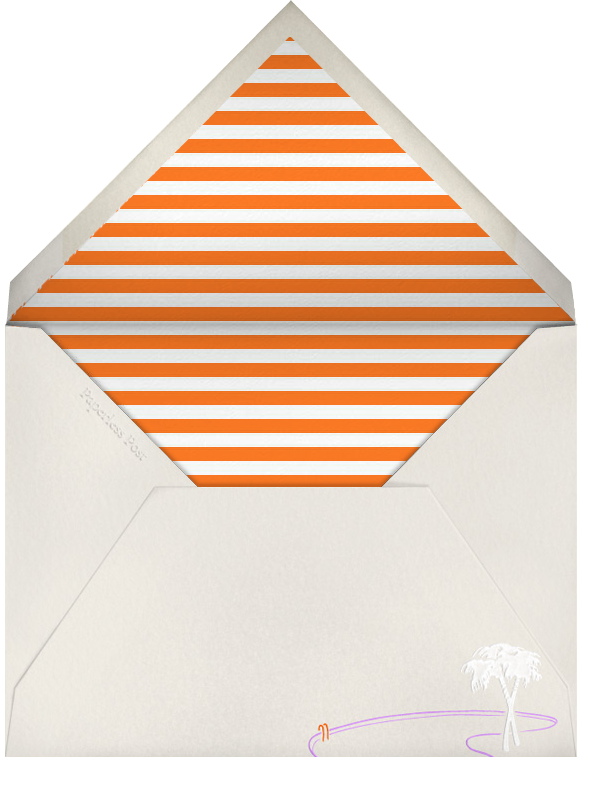 Vegas Welcome - Lilac - Paperless Post - Envelope