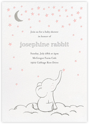 Baby Shower Invitations Send Online Instantly Rsvp Tracking Because who doesn't love elephant baby shower invitations? baby shower invitations send online