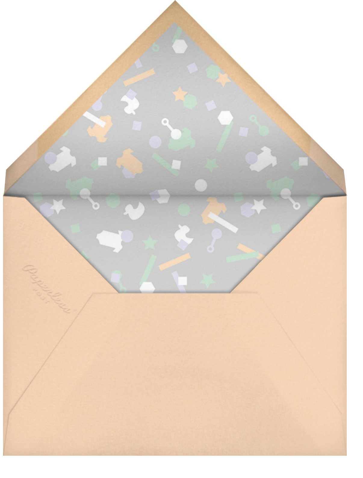 Idylle (Photo)  - Silver - Paperless Post - Envelope