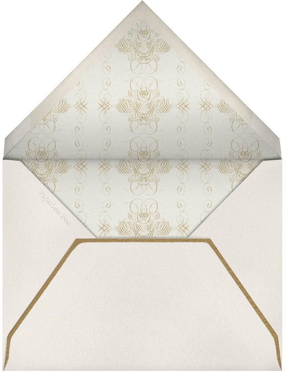 Celebrate Script - Cream/Gold - Bernard Maisner - Envelope