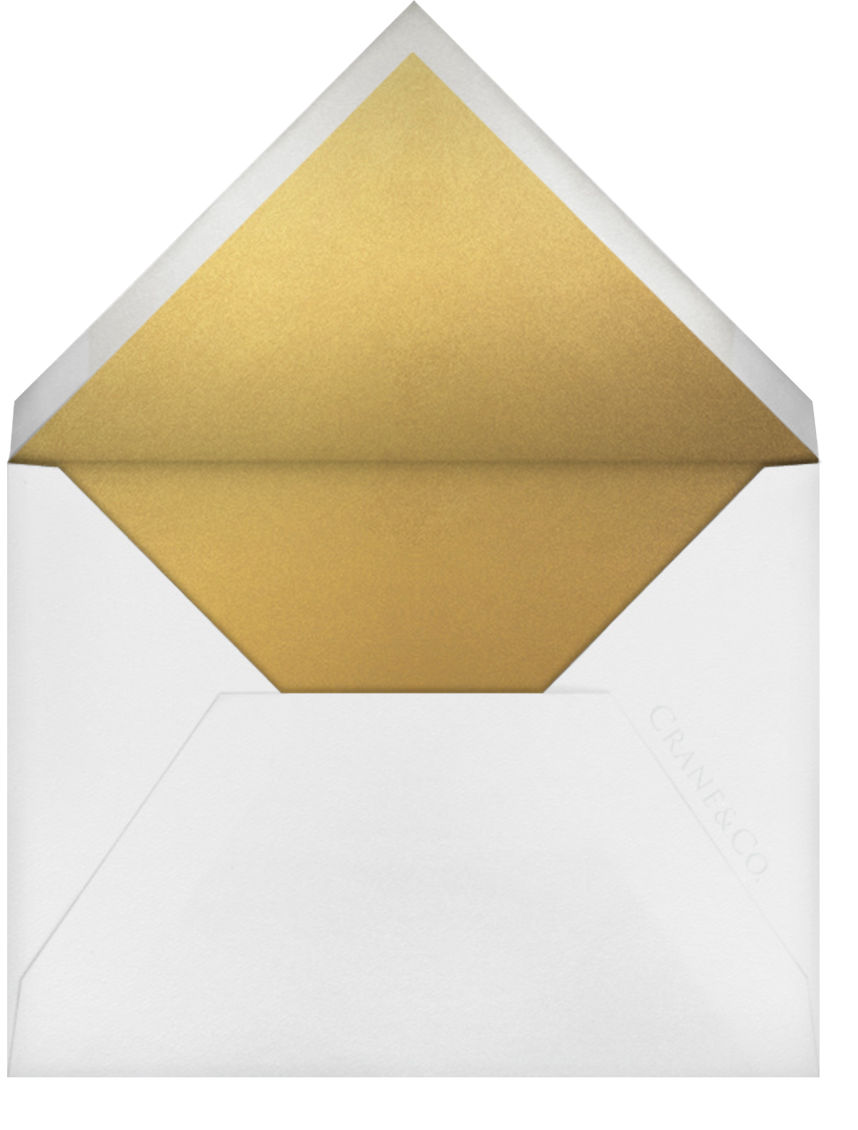 Maidstone (Thank You) - Medium Gold - Crane & Co. - Envelope