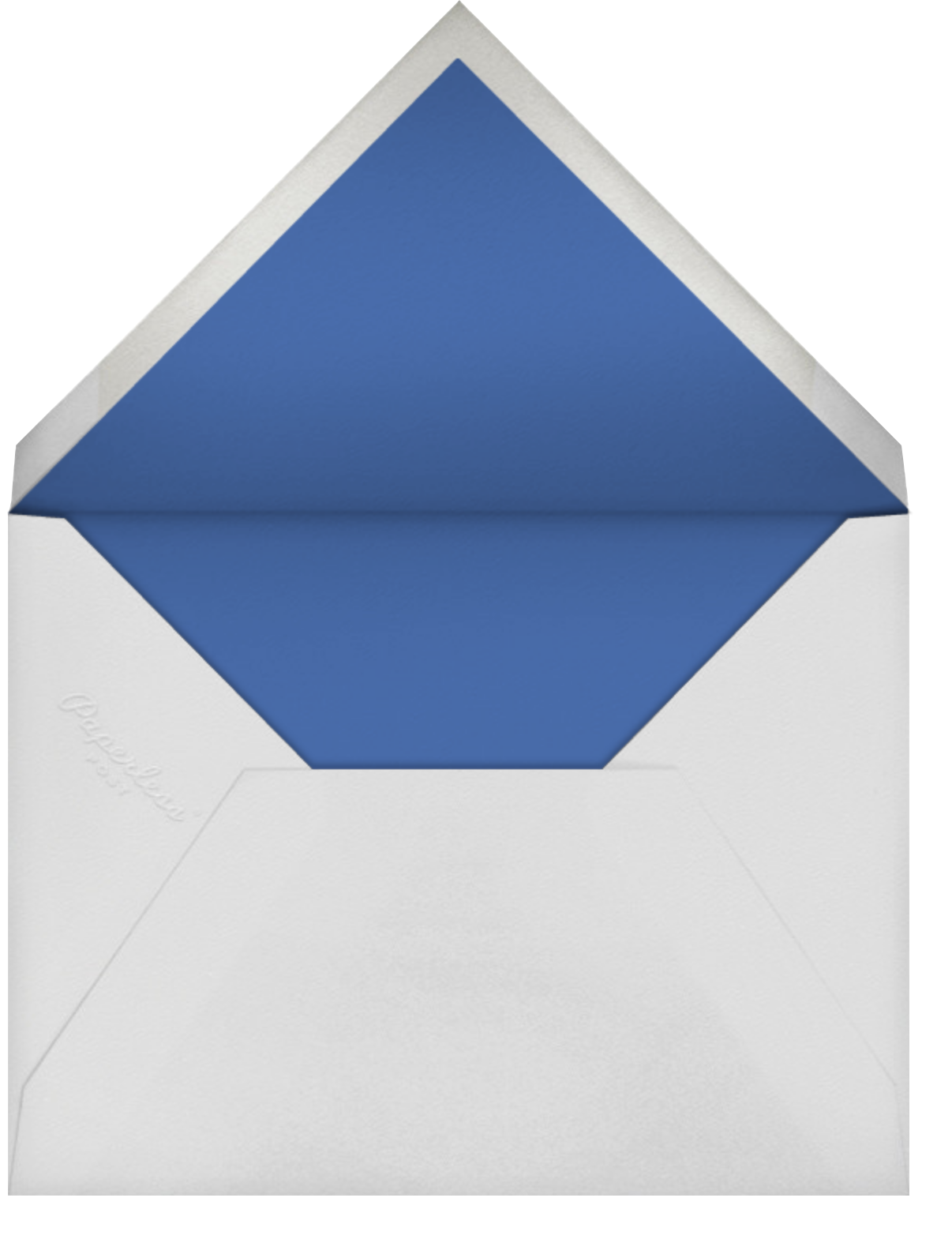 Standish (Thank You) - Regent Blue - Crane & Co. - Envelope