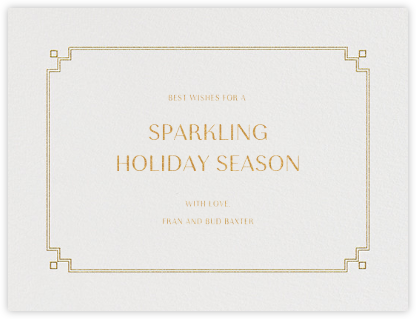 Coromandel (Greeting) - Paperless Post - Elegant Christmas Cards
