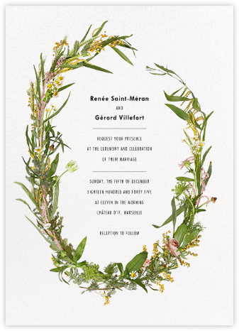 Rhône (Invitation) - Paperless Post - Rustic wedding invitations 