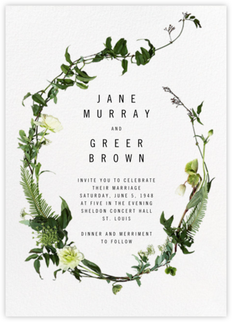 Chincoteague (Invitation) - Paperless Post - Rustic wedding invitations 