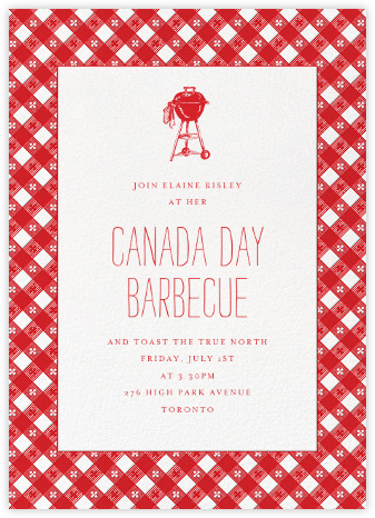 Picnic Table - Paperless Post - Canada Day Invitations