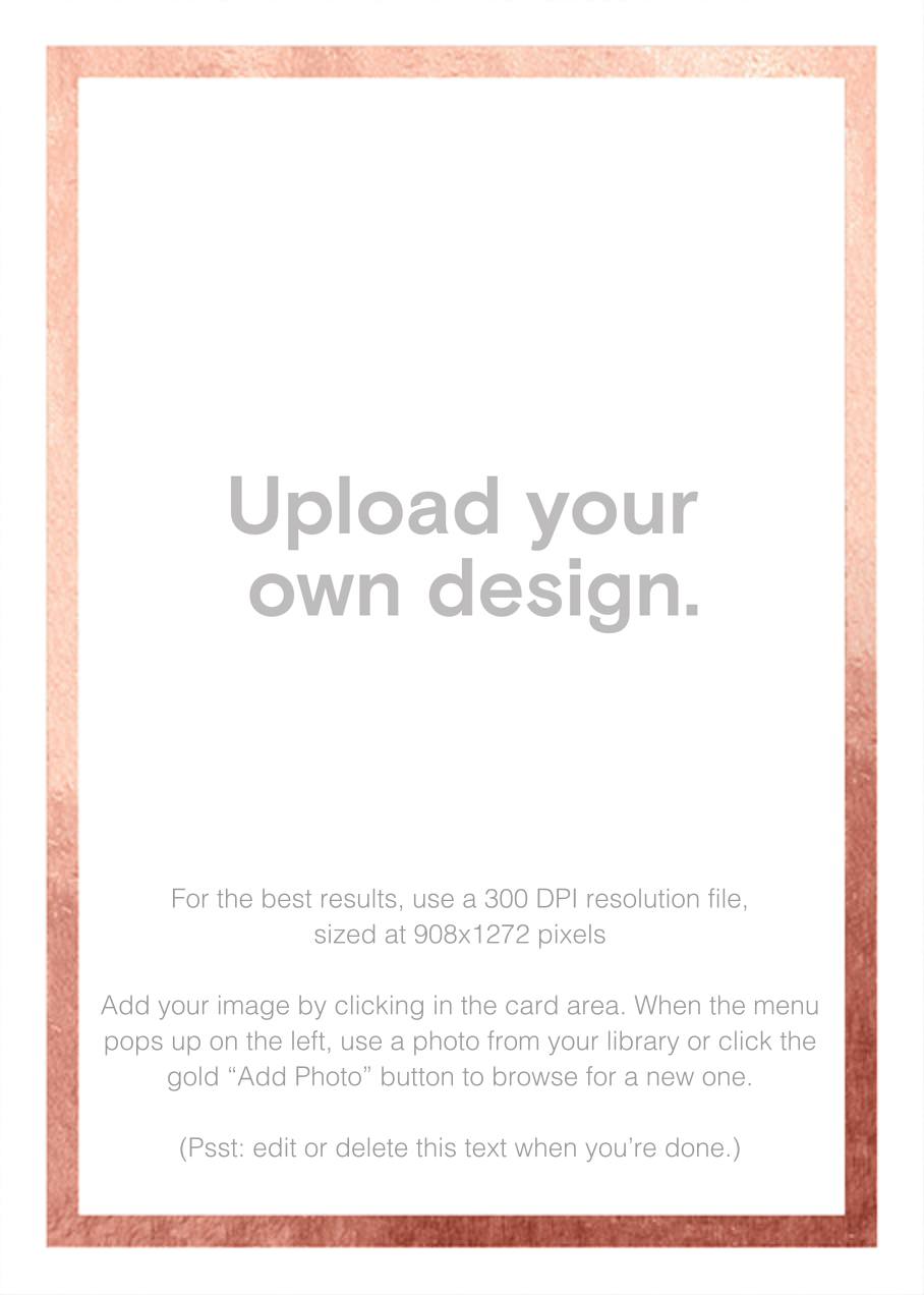customize your own invitations