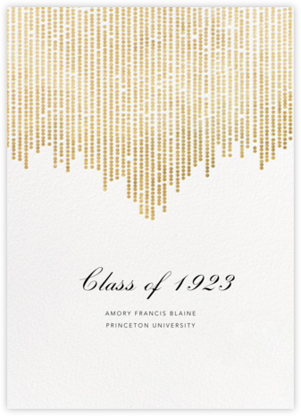 Josephine Baker - White/Gold - Paperless Post