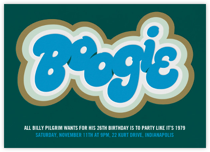 Boogie Down - Paperless Post - Invitations for Entertaining 