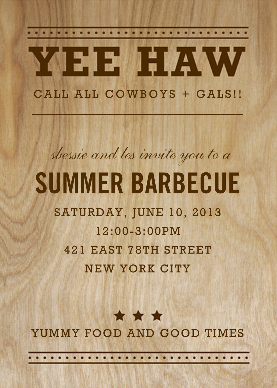 Yee Haw Dots Send Online Instantly Rsvp Tracking