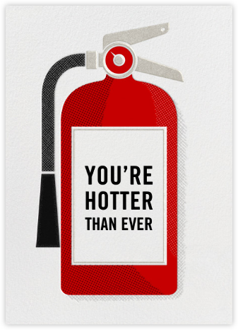 Fire Extinguisher - Anniversary - Paperless Post - Anniversary Cards 