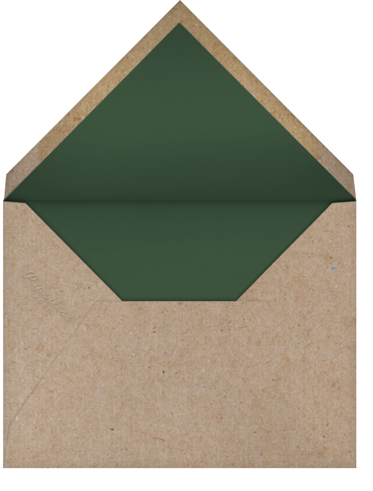 Belvoir (Stationery) - Chipboard - Paperless Post - Envelope