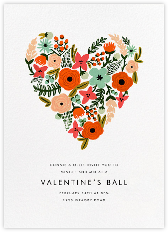 Heart of Plenty - Rifle Paper Co. - Valentine's Day invitations
