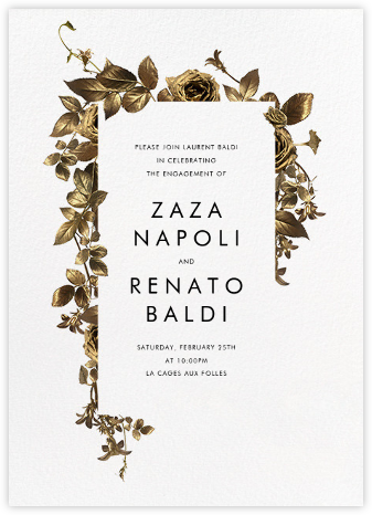 Girardin - Paperless Post - Engagement party invitations 