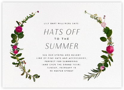 Belvoir - White - Paperless Post - Launch Party Invitations