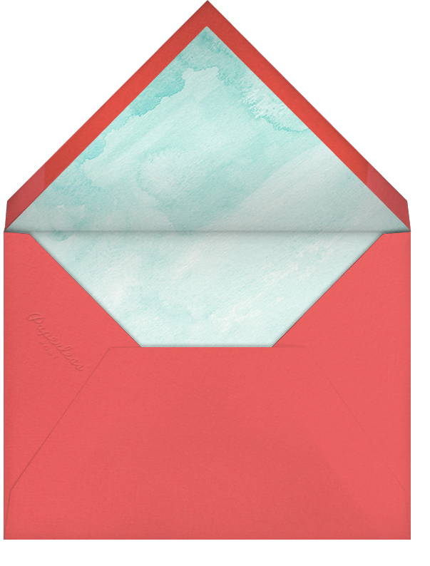 Beach Coral - Paperless Post - Envelope