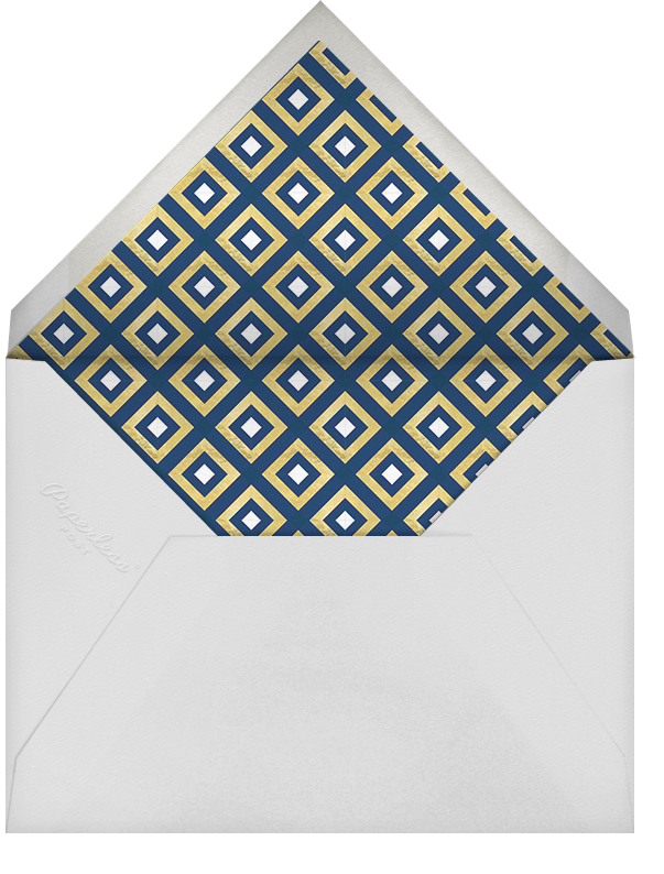 Bobo - Gold and Navy Blue - Jonathan Adler - Envelope