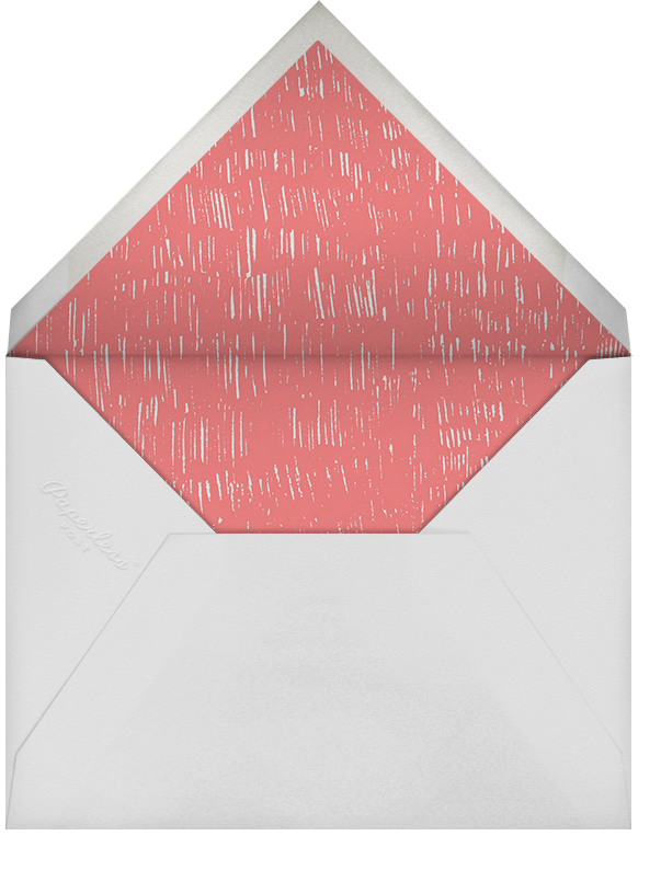 Place Setting (Square) - Red - Paperless Post - Envelope