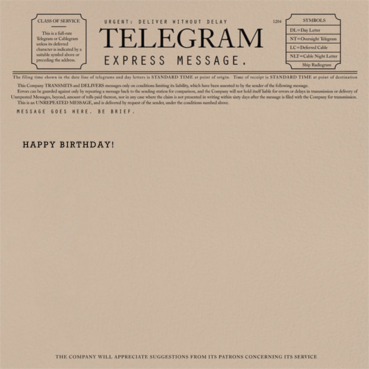 Telegram Happy Birthday Card Send Online Instantly Track Opens