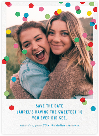 Save The Date For Birthday Send Online Instantly Track Opens
