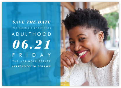 Horizontal Split - Cyan - Paperless Post - Save the date for birthday